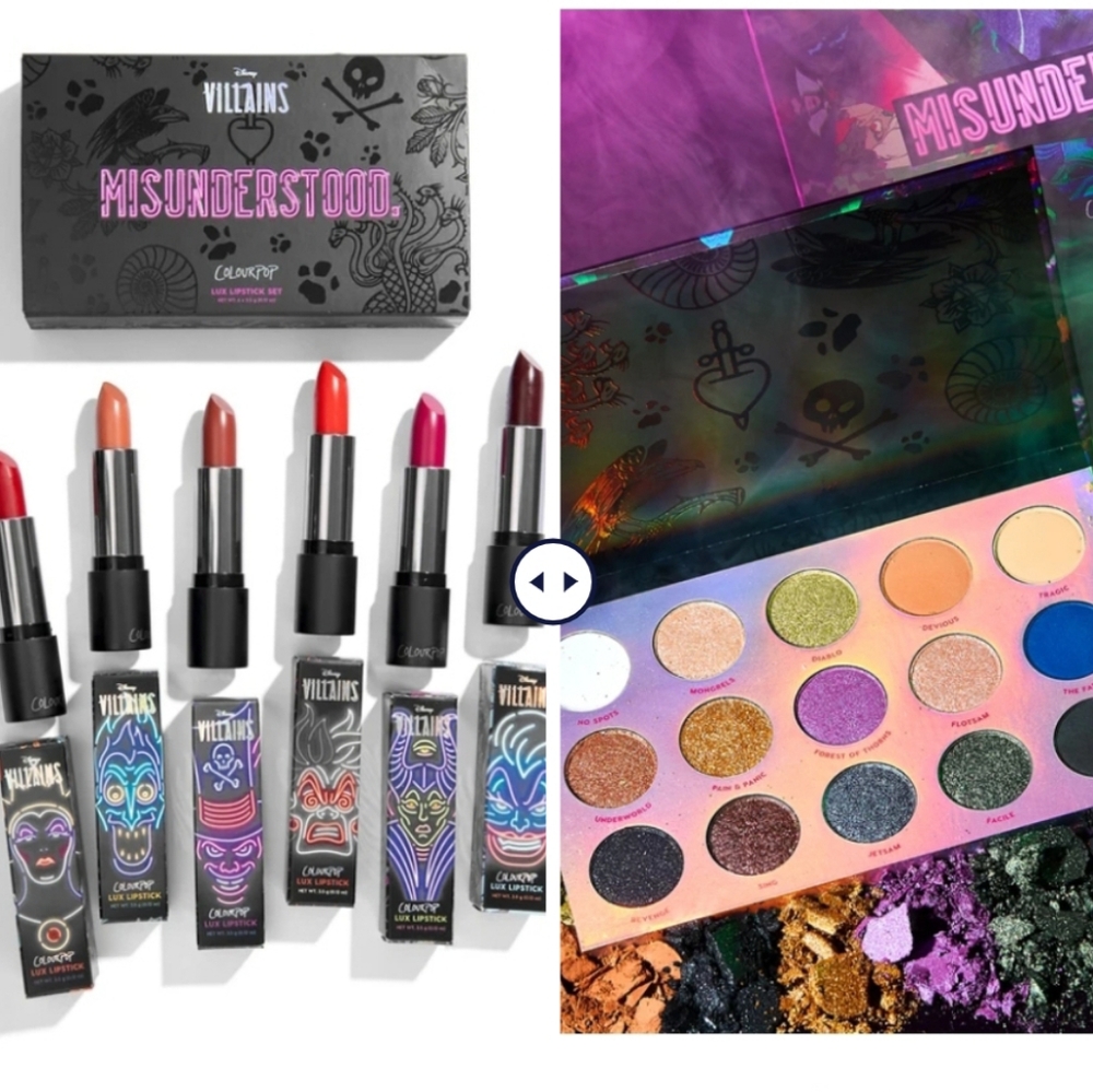 Colourpop Misunderstood Palette and Lipstick Set